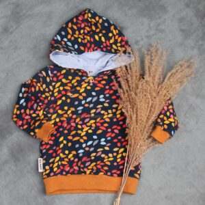 Hoody mit Knopfleiste Gr. 80