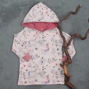 Hoody mit Knopfleiste Gr. 86