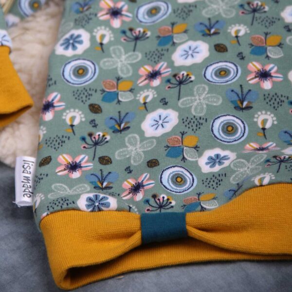 Sweater mit Knopfleiste Gr. 80 – Bild 2