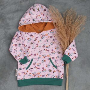 Hoody mit Knopfleiste Gr. 80