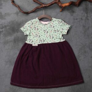 Kurzarm Kleid Gr. 92