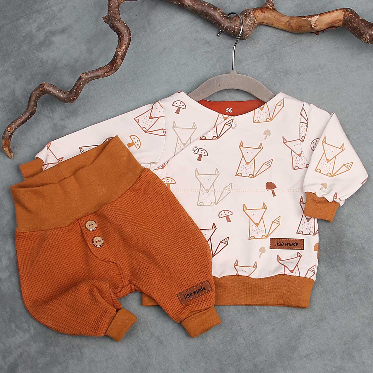 Set aus Sweater & Hose Gr. 56