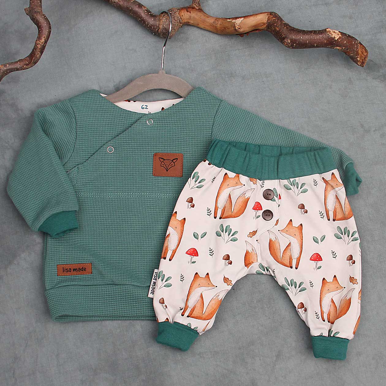 Set aus Sweater & Hose Gr. 62