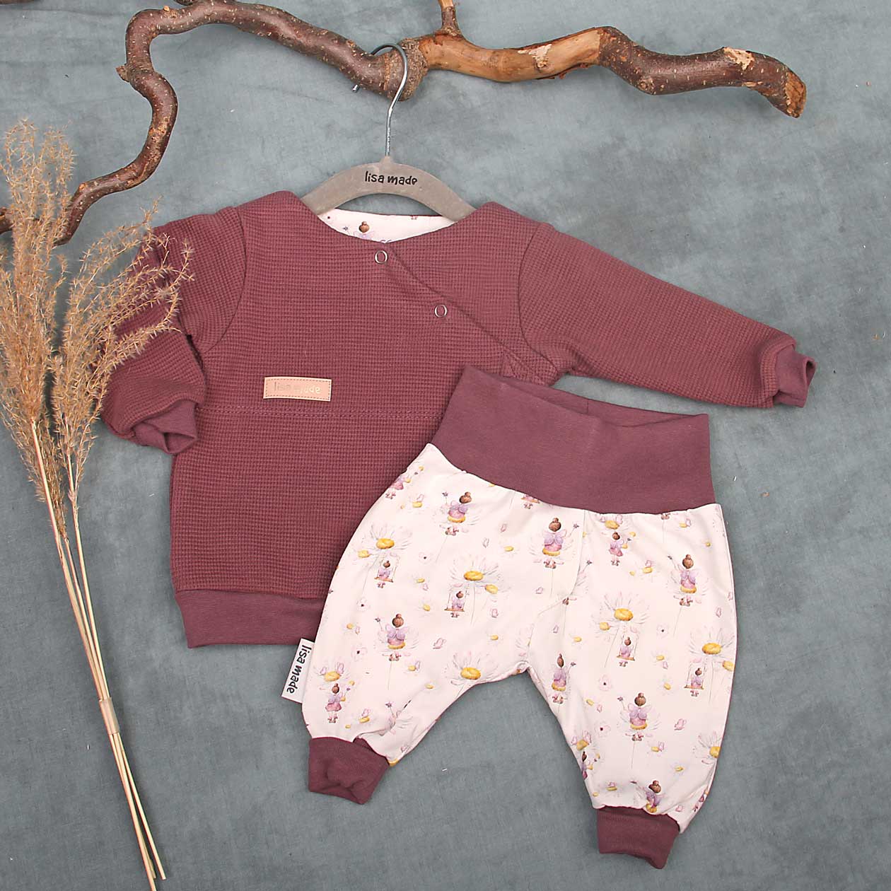 Set aus Sweater und Hose Gr. 56 – Bild 2