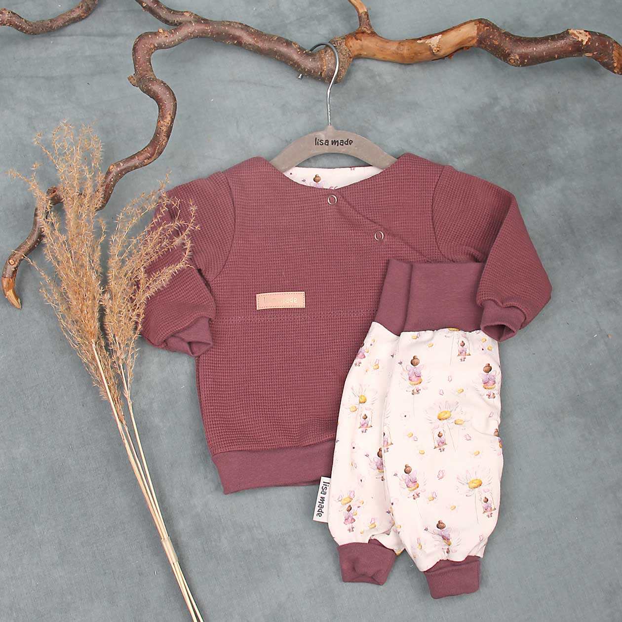 Set aus Sweater und Hose Gr. 56