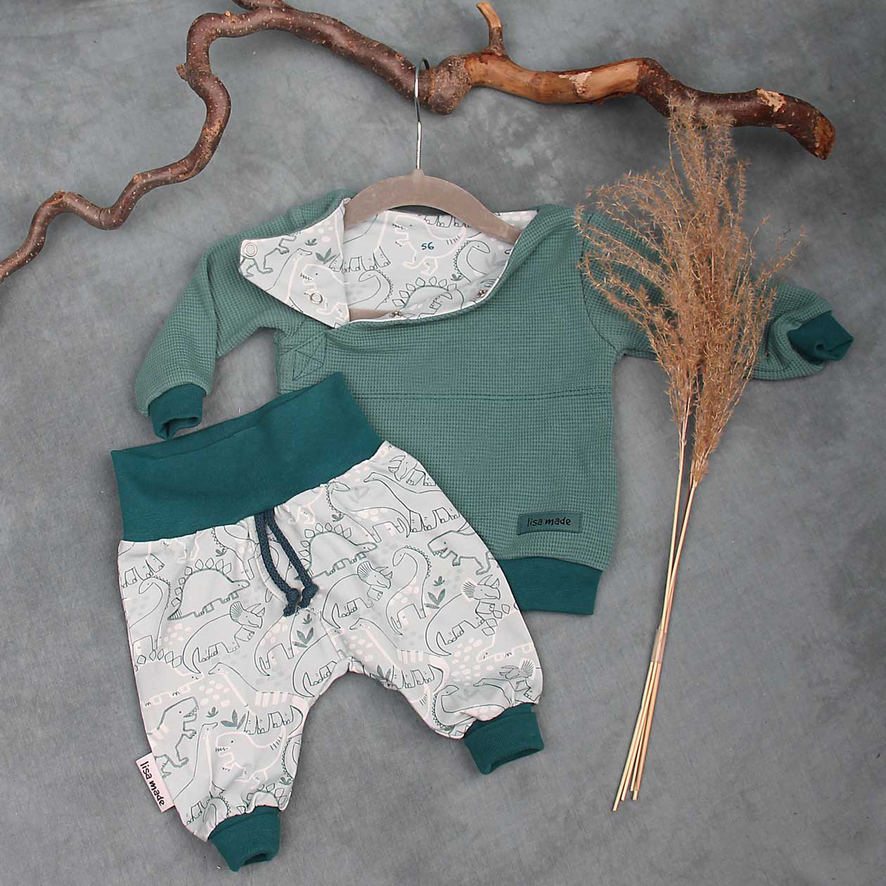 Set aus Sweater und Hose Gr. 56 – Bild 2