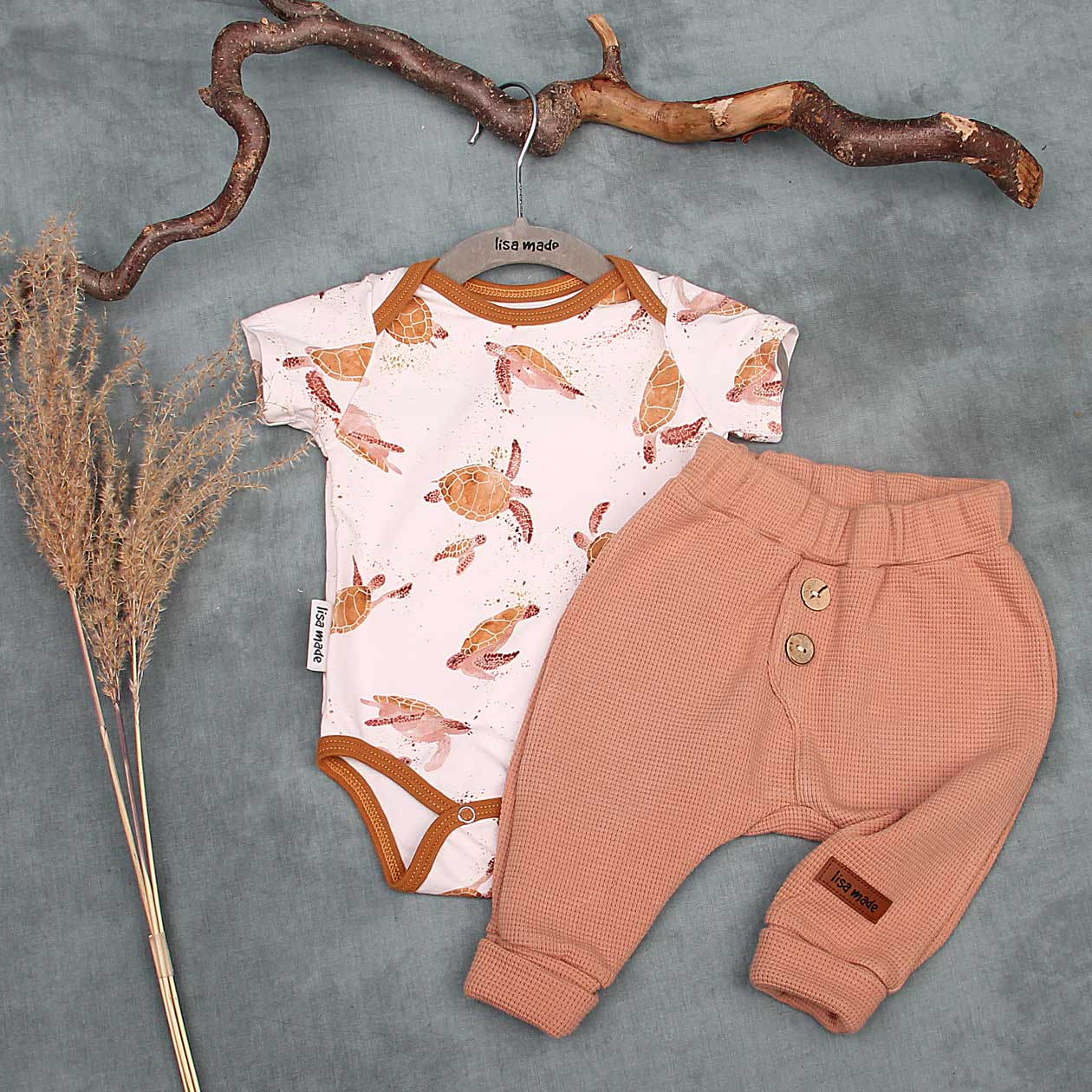 Set aus Body und Hose Gr. 68