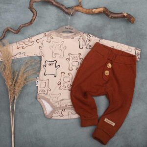 Set aus Body und Hose Gr. 74