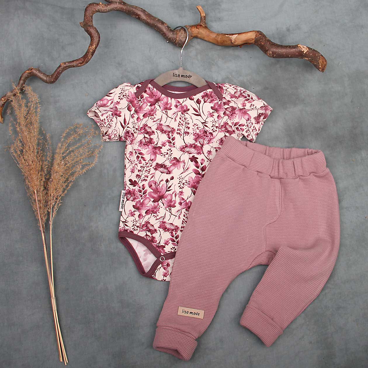 Set aus Body und Hose Gr. 74